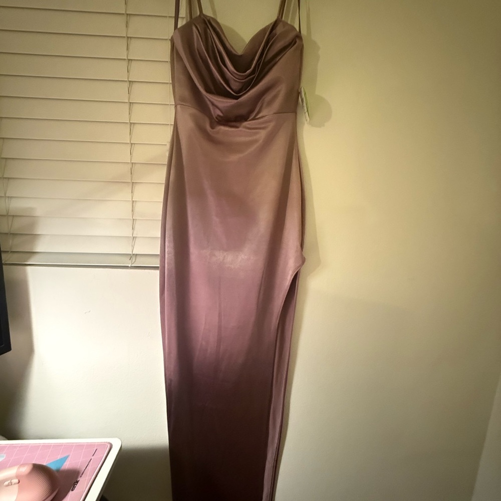 Windsor Purple Slip Maxi Dress